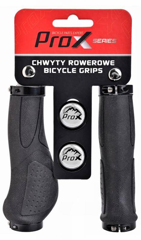 Chwyty rowerowe Prox skręcane 130 mm GP-80 Ergo