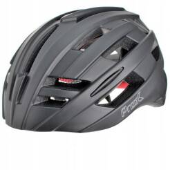 Kask rowerowy city Prox, uniwersalny, czarny,roz.L