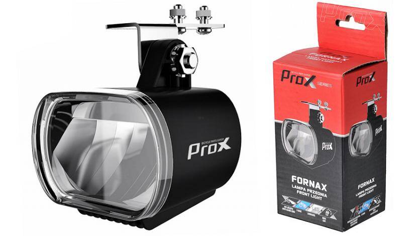 Lampa rowerowa przednia Led Fornax Prox, 30 lux